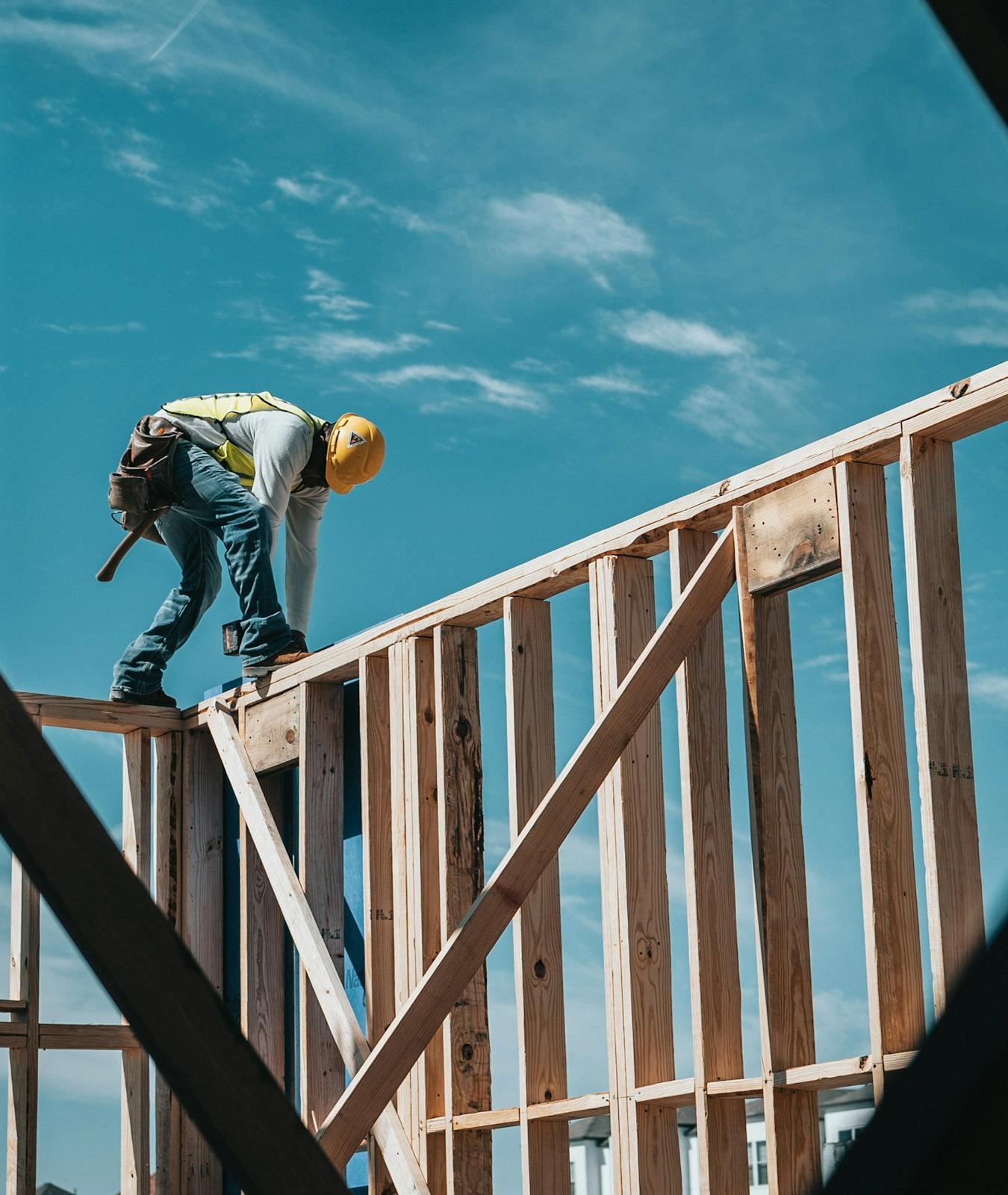 Construction site - Sky and Sun project